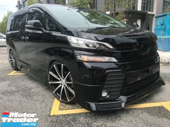 TOYOTA VELLFIRE 2015 TO 2017 ANH30 ADMIRATION BODYKIT WITH OEM PAINT BODYKIT Exterior & Body Parts > Car body kits
