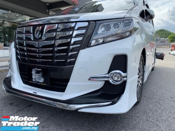 2015 TO 2017 TOYOTA ALPHARD AGH30 SA SC AERO NORMAL MODELISTA BODYKIT WITH OEM PAINT AND EXHAUST PIPES Exterior & Body Parts > Car body kits