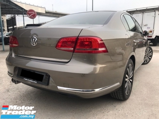 2013 VOLKSWAGEN PASSAT 1.8 TSI TURBO ENGINE = TIP TOP CONDITION= LOW MILEAGE = YES YEAR END OFFER = GREAT OFFER= PUCHONG DEALER