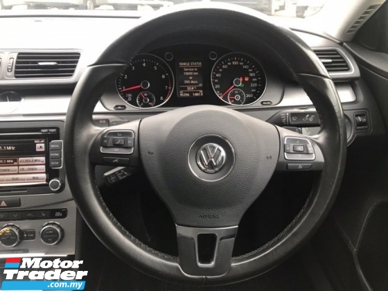 2013 VOLKSWAGEN PASSAT 1.8 TSI TURBO ENGINE = TIP TOP CONDITION= LOW MILEAGE = YES YEAR END OFFER = GREAT OFFER= PUCHONG DEALER