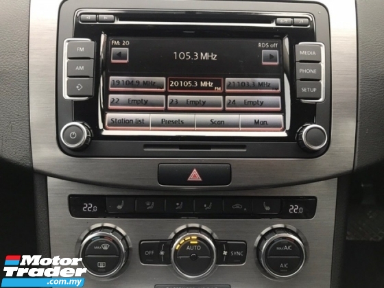 2013 VOLKSWAGEN PASSAT 1.8 TSI TURBO ENGINE = TIP TOP CONDITION= LOW MILEAGE = YES YEAR END OFFER = GREAT OFFER= PUCHONG DEALER