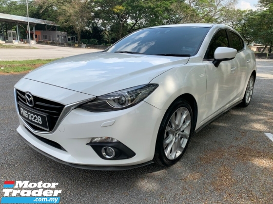2016 MAZDA 3 CKD 2.0 SDN (GL) (A) 1 Owner Only TipTop Condition