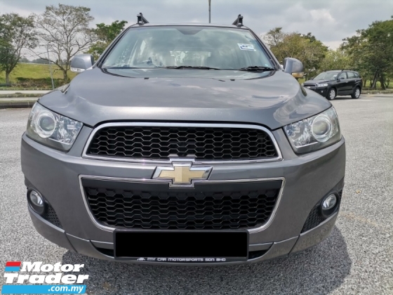 2012 CHEVROLET CAPTIVA 2.4 (A) AWD LT PETROL LEATHER SEAT REVERSE CAMERA CAR KING CONDITION