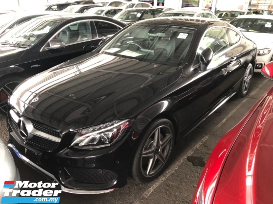 2018 MERCEDES-BENZ C-CLASS C200 AMG Premium Coupe 2.0 Turbo Panoramic Roof Intelligent Full LED Smart Entry Paddle Shift P/Boot