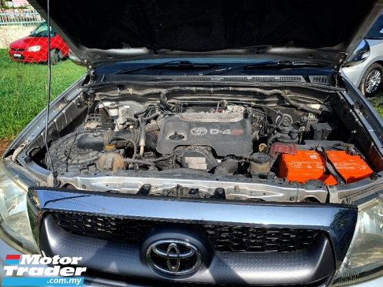 2009 TOYOTA HILUX 2.5 G Pickup Truck(MANUAL)FREE MOTORSIKAL BARU+CASHBACK 1K+BELI PANDU DULU 6 BULAN PERTAMA TAK PAYAH