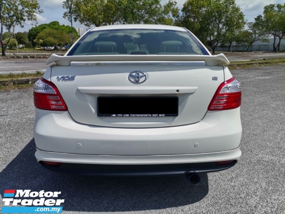 2009 TOYOTA VIOS 1.5 E SPEC (A) SPORTS RIMS CLEAN INTERIOR 1 LADY OWNER TIP TOP CONDITION