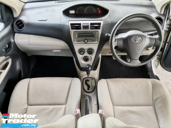 2009 TOYOTA VIOS 1.5 E SPEC (A) SPORTS RIMS CLEAN INTERIOR 1 LADY OWNER TIP TOP CONDITION