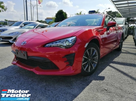 2017 TOYOTA 86 2.0 NEW FACELIFT - G EDITION - JAPAN UNREGISTERED