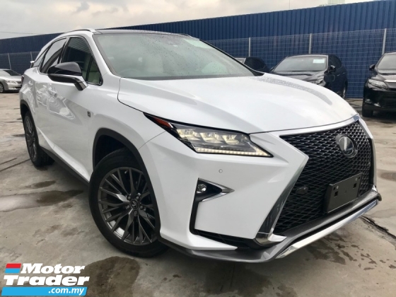 2018 LEXUS RX RX300 F Sport UNREGISTERED PANROOF