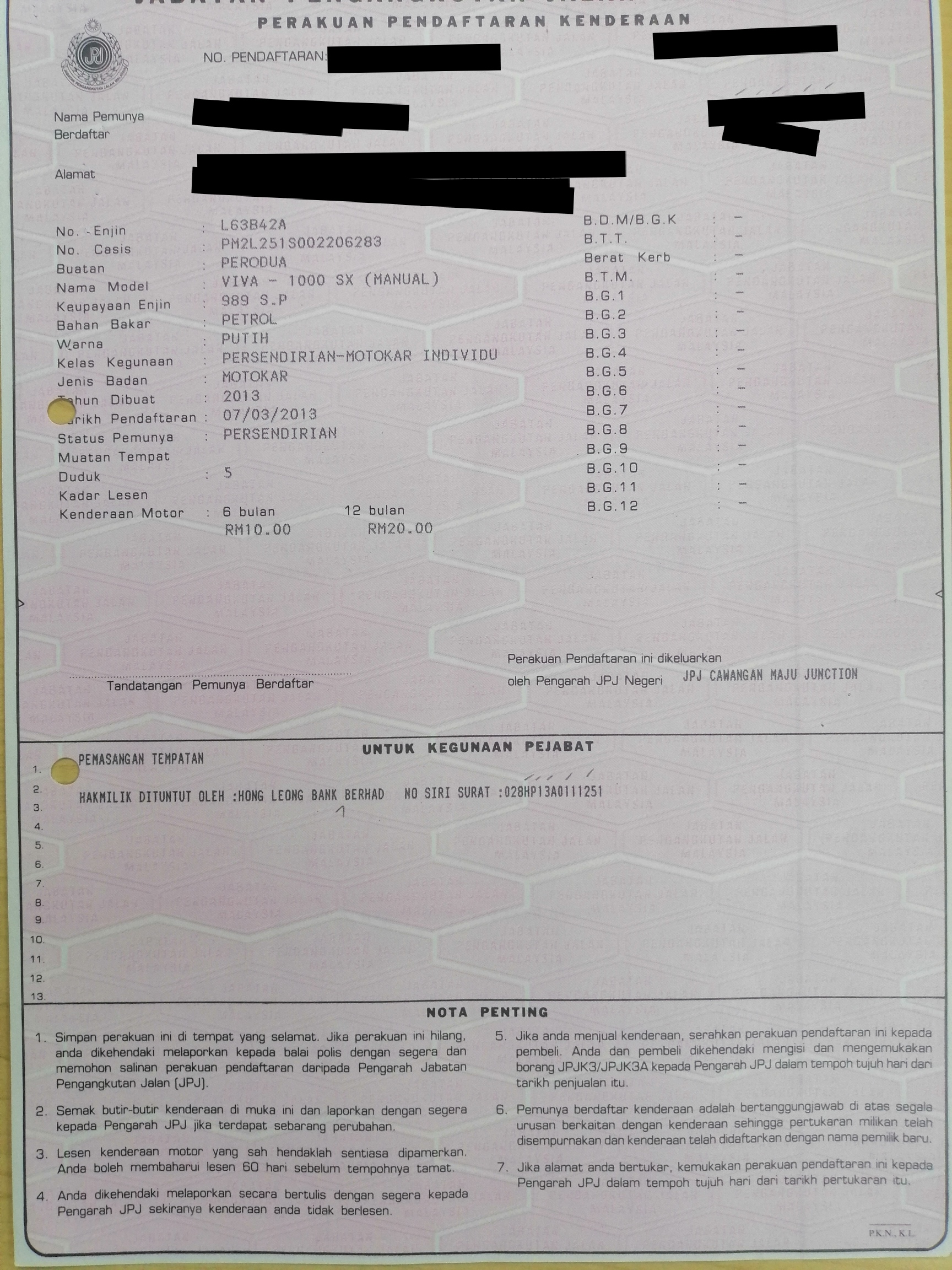 RM 17,000  2013 PERODUA VIVA ELITE (M) Blacklist can Loan 