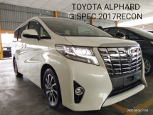 Toyota Alphard 17 For Sale In Malaysia