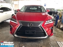 2019 LEXUS RX Unreg Lexus RX200T 2.0 Turbo Original 360View LED HUD Up Display Power Boot 6Speed 