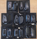 Audi bmw Volkswagen abs plastic carbon key cover holder A3 A4 A5 A6 polo Passat cc golf Tiguan f10 f30 g30 g20 g03 g05 g04 Other Accesories