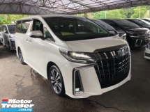 2018 TOYOTA ALPHARD Unreg Toyota Alphard SC 2.5 Pilot 7seats 360view 2Led Light Power Boot Push Start 7G 