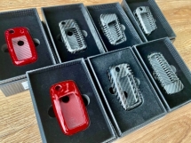 Volkswagen Beetle polo vento Passat Cc Tiguan golf dry carbon fiber key cover Other Accesories