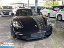 2018 PORSCHE 718 Unreg Porsche Cayman 718 2.0 Turbo Facelift Black Interior PDK 7Speed Paddle Shift 