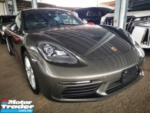 2018 PORSCHE 718 CAYMAN 2.0 PDK.UNREG.SPORT STEERING.PCM.REVERSE CAMERA.XENON LAMP.PARKTRONIC.FREE WARRANTY N GIFT