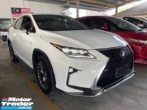 2019 LEXUS RX 2019 Unreg Lexus RX300T F Sport 2.0 Turbo Camera Paddle Shift Keyless Sun Roof HUD Up Display 3LED