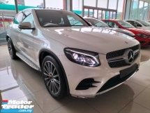 2018 MERCEDES-BENZ GLC 250 AMG LINE PREMIUM COUPE 4MATIC 9G TRONIC UNREG 18