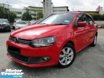 2013 VOLKSWAGEN POLO 1.6 SPORT LINE (A) Sedan FullSpec Leather Seat