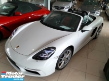 2018 PORSCHE BOXSTER 718 CAYMAN 2.5 CARBRIOLET SOF TOP UNREG 18