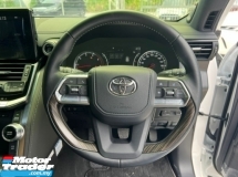 2021 TOYOTA LAND CRUISER 3.3 ZX FACELIFT/FULL SPEC/REAR ENTERTAINMENT/UNREG