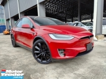 2020 TESLA MODEL X LONG RANGE RED BODY BLACK SEAT 38K MILEAGE JAPAN