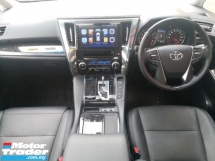2019 TOYOTA VELLFIRE 2.5 ZG 飞行员座椅 YEAR MADE 2019 未注册等级 4.5 天窗 3 LED头灯 ((( 5 两年保修 )))