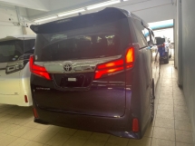 2020 TOYOTA ALPHARD 2.5 SC UNREG 3LED SUNROOF POWER BOOT WARANTI PERCUMA