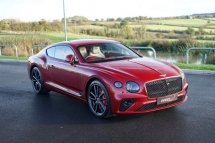 2020 BENTLEY CONTINENTAL GT V8 RED/WHITE INTERIOR LOW MILEAGE