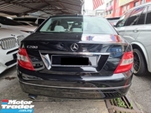 2010 MERCEDES-BENZ C-CLASS C200 CGI SEDAN (CKD) (PERCUMA 2 TAHUN SALAH) REG 2010