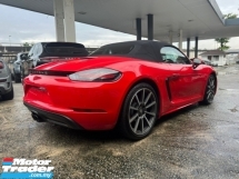 2018 PORSCHE 718 BOXSTER 2.0 /UK SPEC /SPORT CHRONO /SPORT EXHAUST 