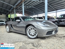 2018 PORSCHE 718 Cayman (Grade 4.5 Original 34,000km) 2.0 Turbo 300hp No Processing Fee High Loan Arrange Unreg