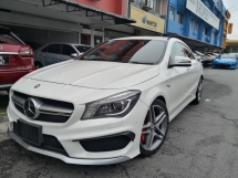 2015 MERCEDES-BENZ CLA CLA45 AMG IMPORT JEPUN 375 BHP Tahun Dibuat 2015 ((( PERCUMA 1 JAMINAN TAHUN ))))