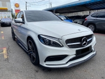 2017 MERCEDES-BENZ C-CLASS C200 2.0 (A) CKD C43 Bodykit Percuma 2 tahun waranti