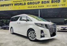 2016 TOYOTA ALPHARD 2.5 SA WITH SUNROOF AND POWER BOOT 
