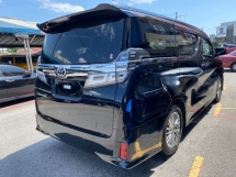 2020 Toyota Vellfire 2.5 S UNREG 7Seater 2P/Pintu P/Boot WARANTI PERCUMA