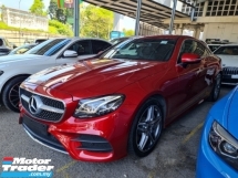 2020 MERCEDES-BENZ E-CLASS E300 2.0 AMG LINE COUPE INC SST UK UNREG 2 YEARS WARRANTY 