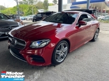 2020 MERCEDES-BENZ E-CLASS 300 AMG LINE PREMIUM COUPE 2 MEMORY ELECTRIC LEATHER SEAT POWER BOOT 360 SURROUND CAMERA 19 SPORT WH