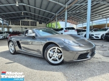 2018 PORSCHE BOXSTER 718 Model 2.0 Turbo No Processing Fee No Hidden Charges High Loan PDK PCM BOSE Sound Sport Exhaust 