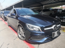 2017 MERCEDES-BENZ CLA CLA180 AMG Year Made 2017 NEW FACELIFT Pre Crash Blind Spot ((( FREE 2 YRS  WARRANTY )))