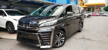 2020 TOYOTA VELLFIRE 2.5 ZG型号 (一个) 未注册, 长/英里 13K 公里, 5 年保修期