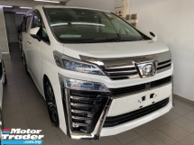 2020 Toyota Vellfire 2.5 Z G EDITION Sunroof 3LED Power But Nyahdaftar