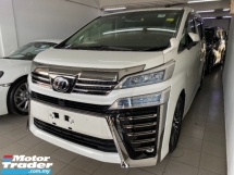 2020 Toyota Vellfire 2.5 Z G EDITION Sunroof 3LED Power But Nyahdaftar