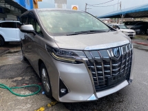2018 TOYOTA ALPHARD 2.5 G Facelift Unregister 7Seater 2P/Doors P/Boot