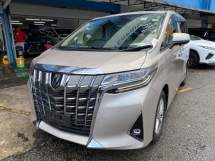 2018 TOYOTA ALPHARD 2.5 G Facelift Unregister 7Seater 2P/Doors P/Boot