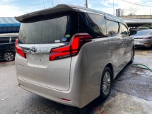 2018 TOYOTA ALPHARD 2.5 G Facelift Unregister 7Seater 2P/Doors P/Boot