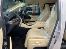 2018 TOYOTA ALPHARD 2.5 G Facelift Unregister 7Seater 2P/Doors P/Boot
