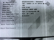 2019 FORD RANGER RAPTOR 2.0 (A) Cam Songsang Servis Penuh CBU 77K KM