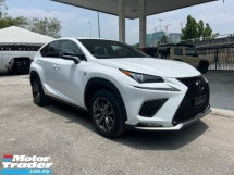 2018 LEXUS NX300 2.0 F SPORT /GRADE 5/A /SUNROOF /360 SURROUND CAM 